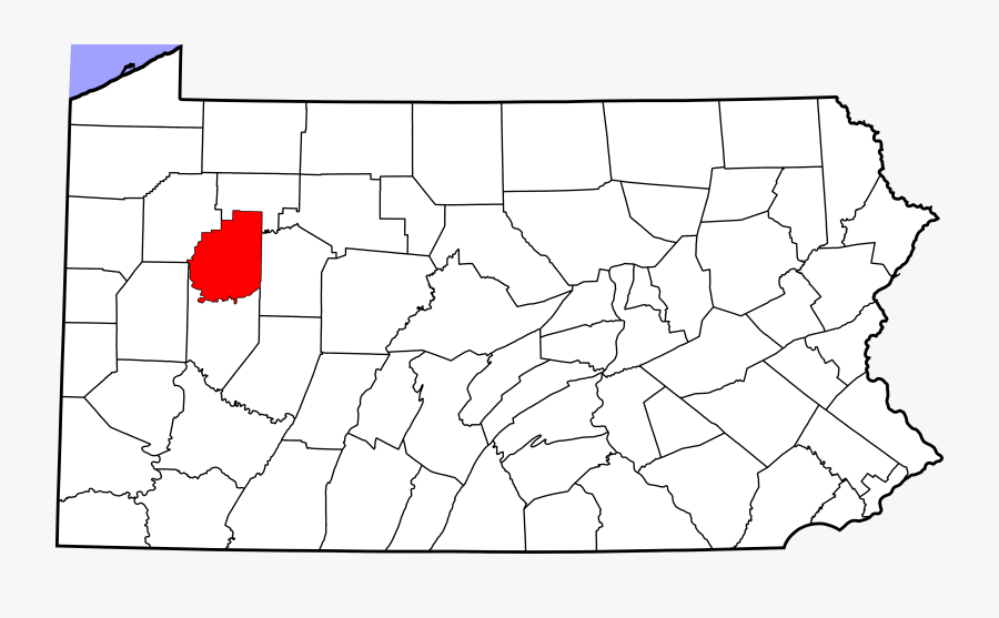 Pennsylvania State Outline Png, Transparent Clipart