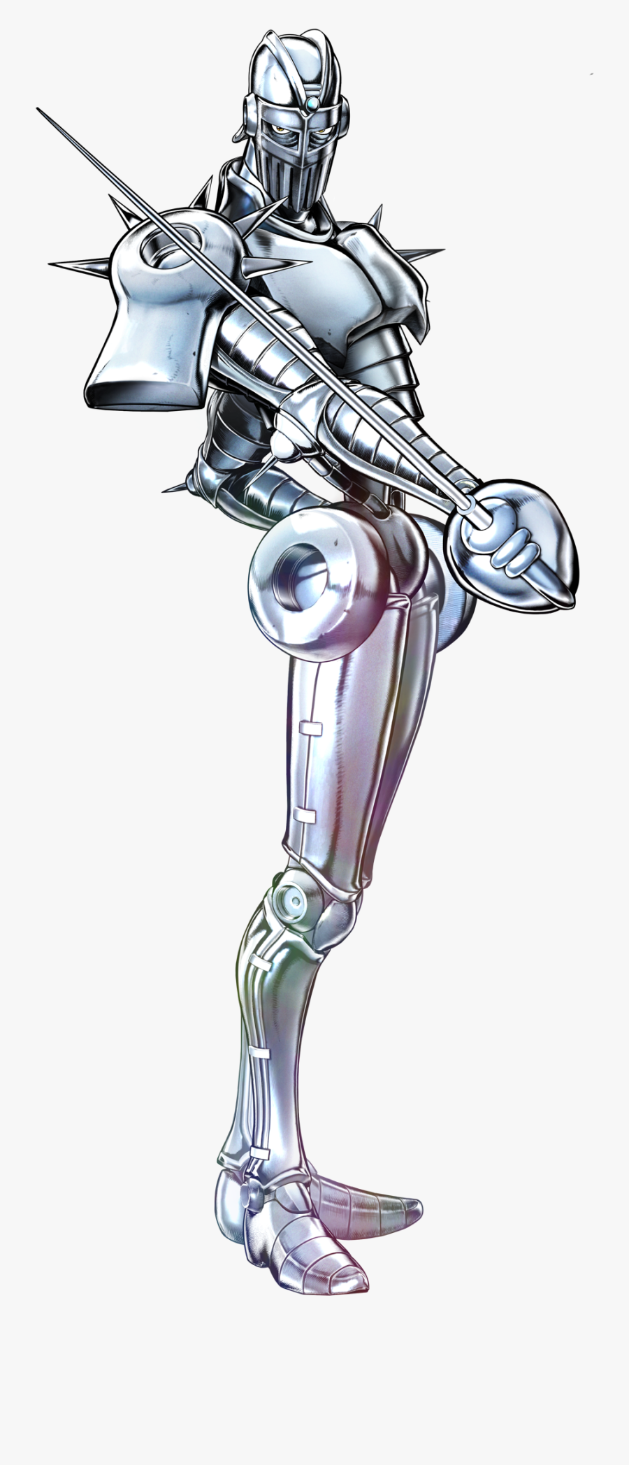 Jojo Stand Silver Chariot, Transparent Clipart