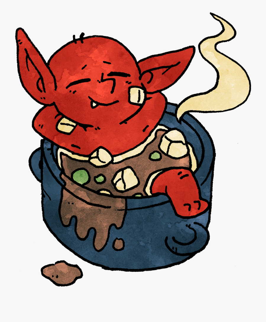 Goblins Getting Up To Mischief - Cartoon, Transparent Clipart