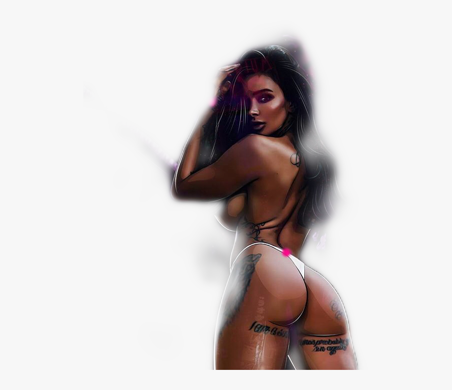 #sexy #pussycat #icecream #sex #girls #freetoedit - Black Sexy Girl Png, Transparent Clipart