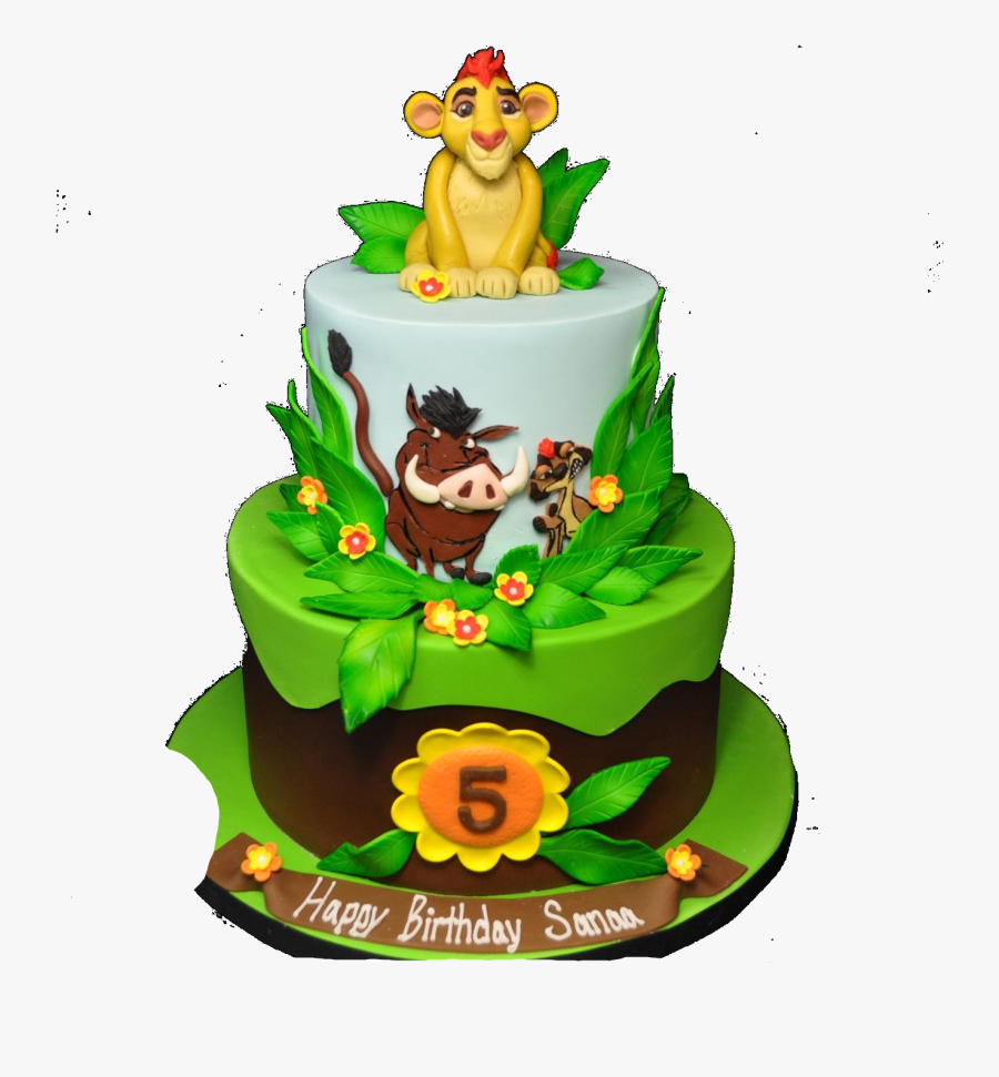 Happy Birthday Cake Png - Lion King Birthday Cake Ideas, Transparent Clipart