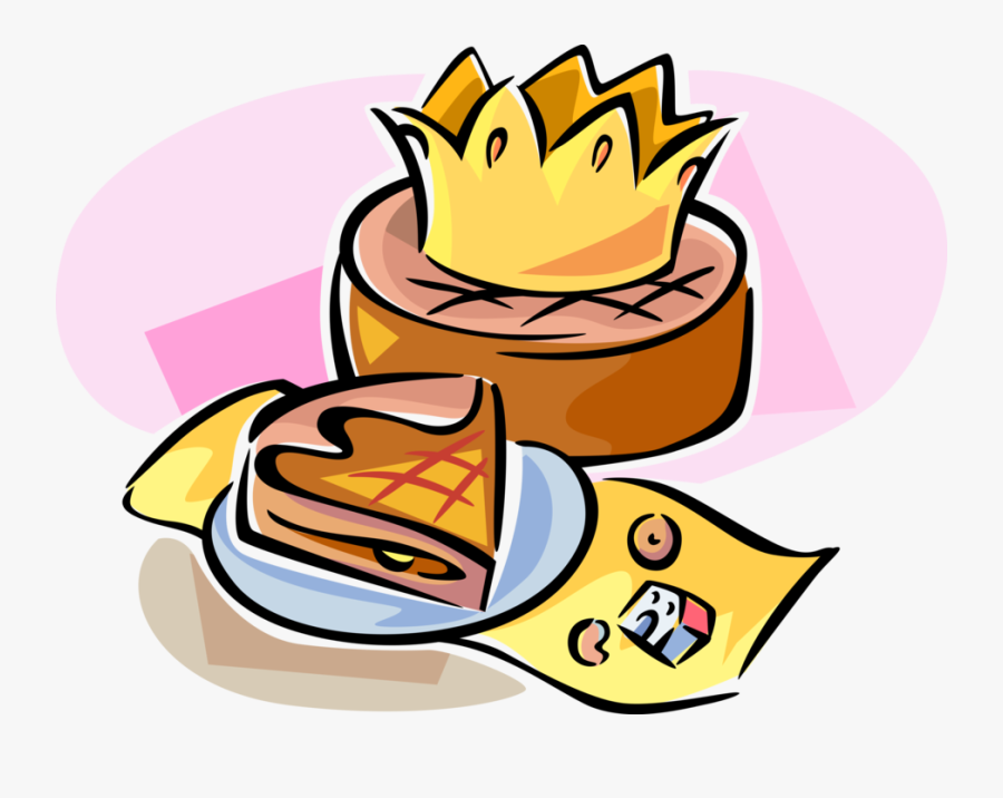 Galette Des Rois Or - Galette Des Rois Illustration Clipart, Transparent Clipart