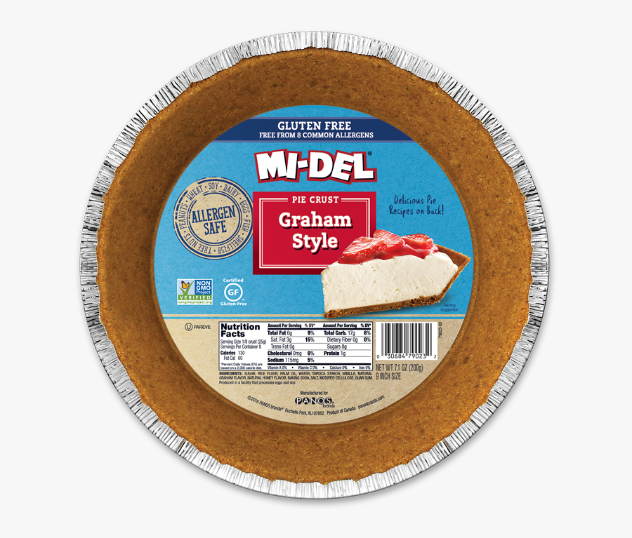 Transparent Cheesecake Png - Gluten Free Pie Crust Mi Del, Transparent Clipart