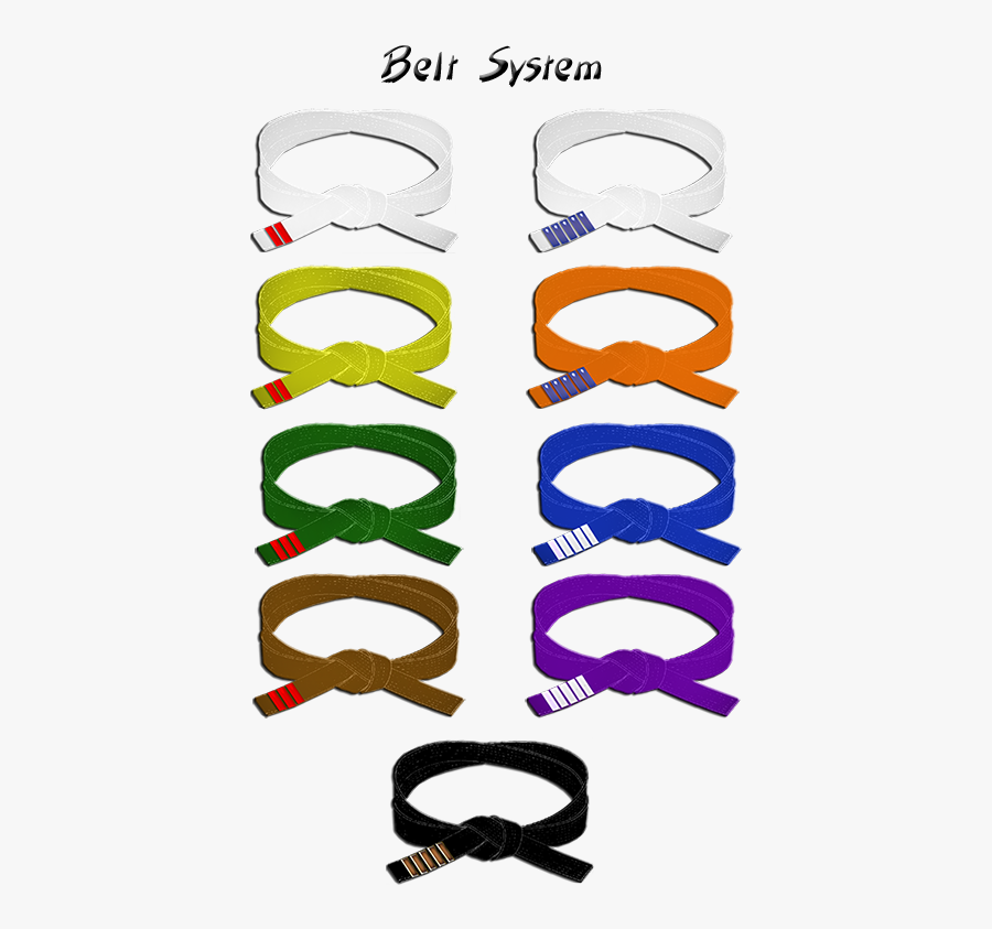 Karate Colour Belt Png, Transparent Clipart