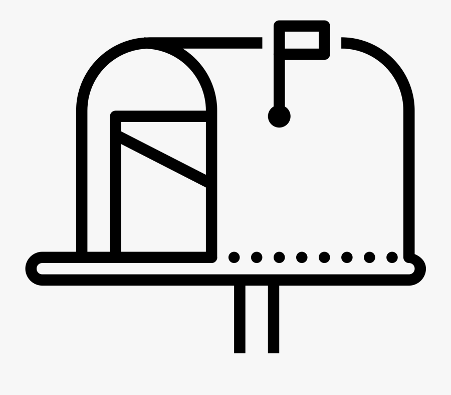 Letter Box, Transparent Clipart