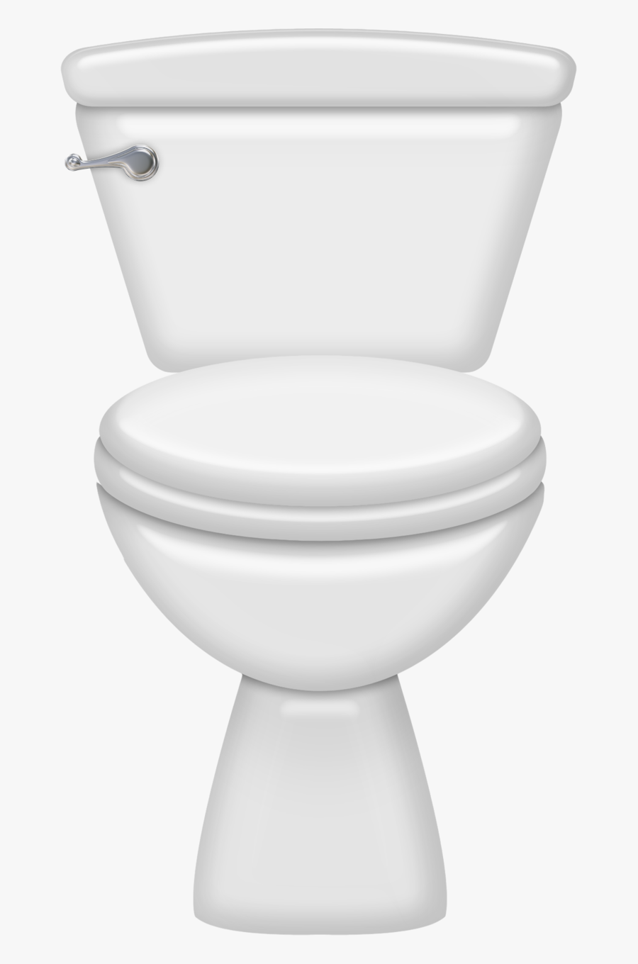 Toilet No Background Cartoon, Transparent Clipart