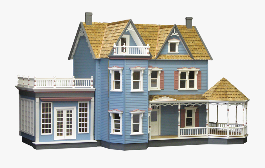 Harborside Dollhouse Kit Milled - Harborside Mansion Dollhouse Kit, Transparent Clipart