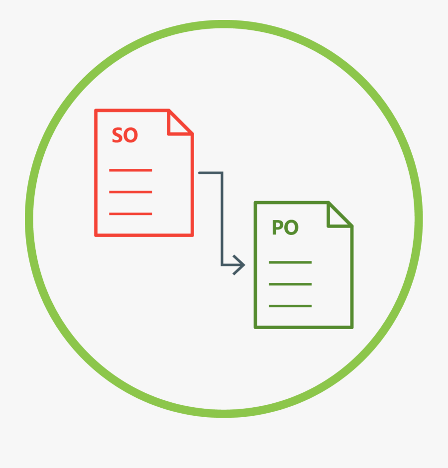 Contract Clipart Purchase Order - Circle, Transparent Clipart