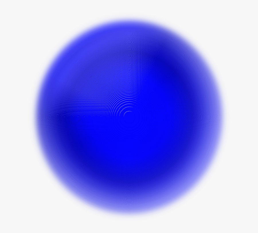 Blue,electric Blue,ball - Circle, Transparent Clipart