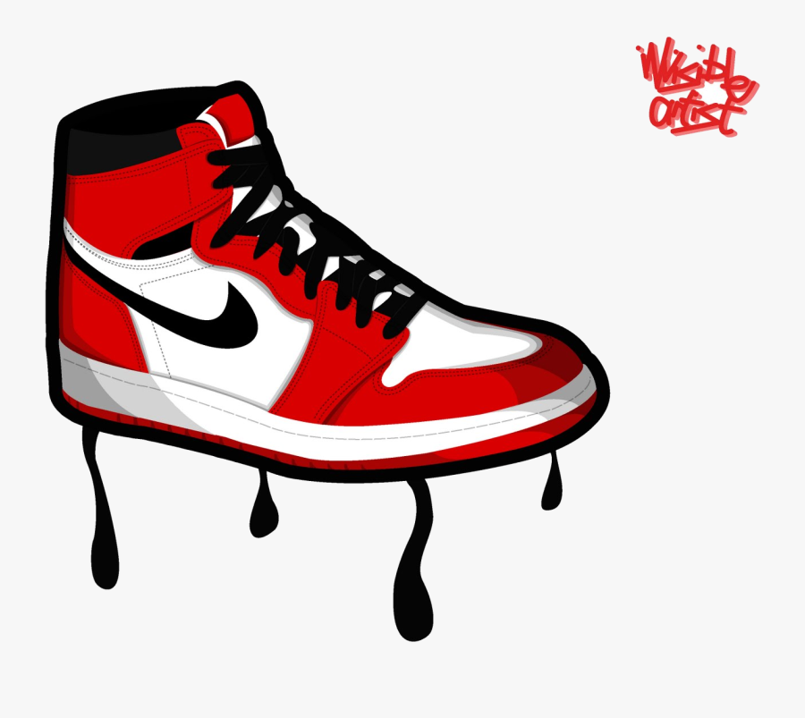 Jordan Air Clipart Clip Art Library Transparent Png - Air Jordan 1, Transparent Clipart