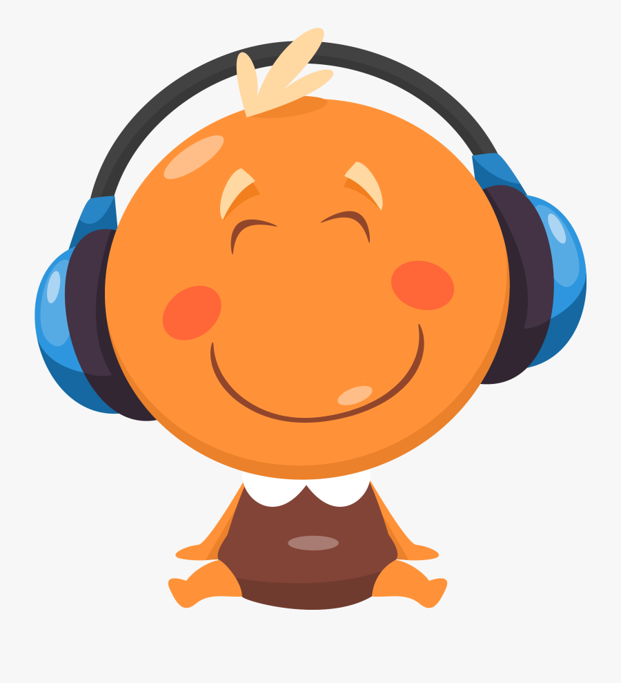Transparent Headphone Clipart - Illustration, Transparent Clipart