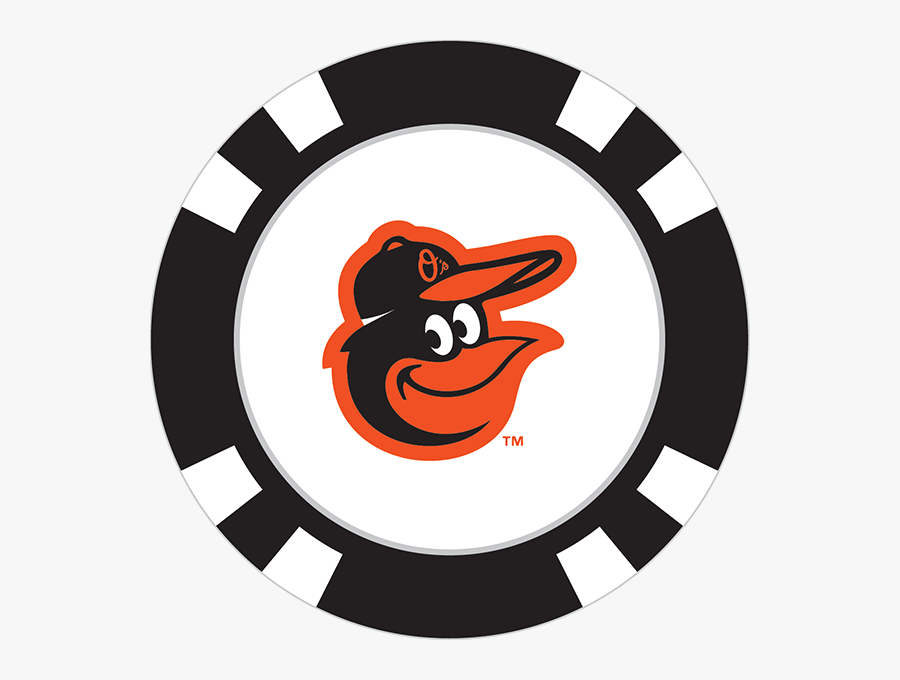 Baltimore Orioles Poker Chip Ball Marker - Carolina Hurricanes Clip Art, Transparent Clipart