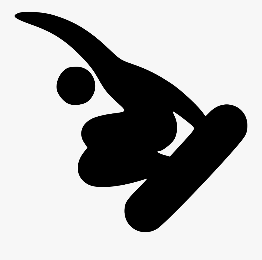 Extreme Sports Stick Figure, Transparent Clipart