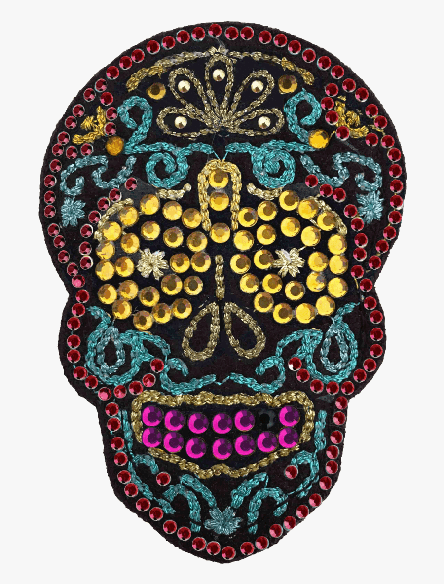 Skulls Transparent Day The Dead - Floral Design, Transparent Clipart