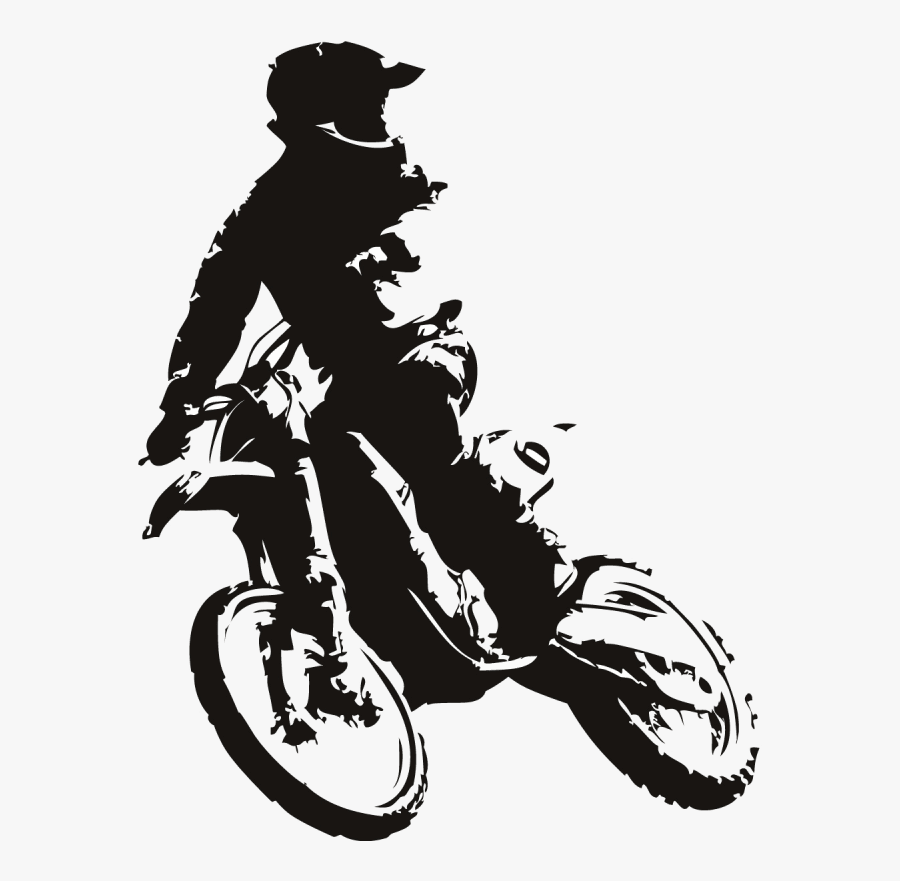 Motocross Logo Adobe Free Vector, Transparent Clipart