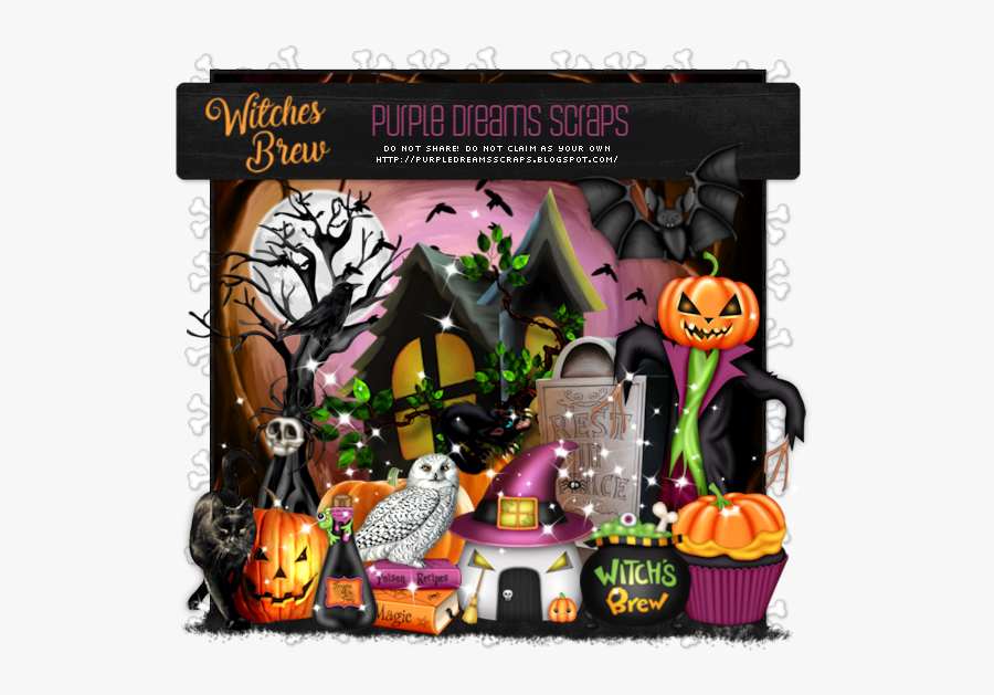 Transparent Flying Witch Png - Illustration, Transparent Clipart