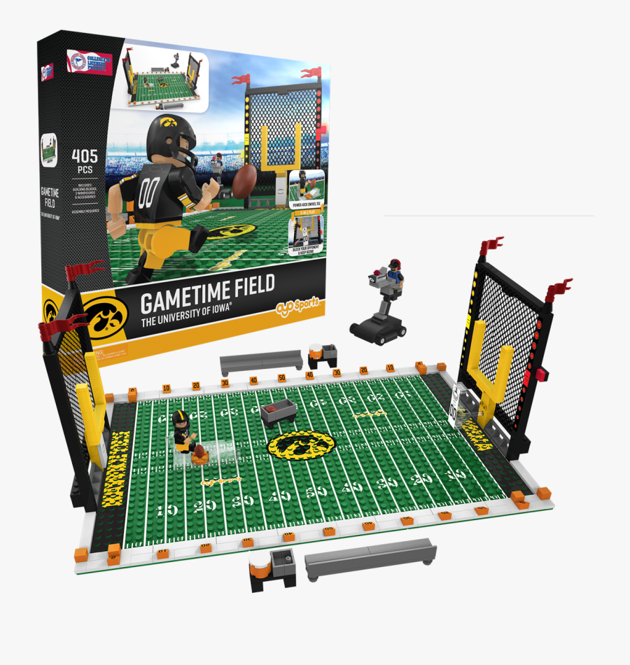 Iowa Hawkeyes Oyo Gametime Field Nfl Football Lego Sets , Free