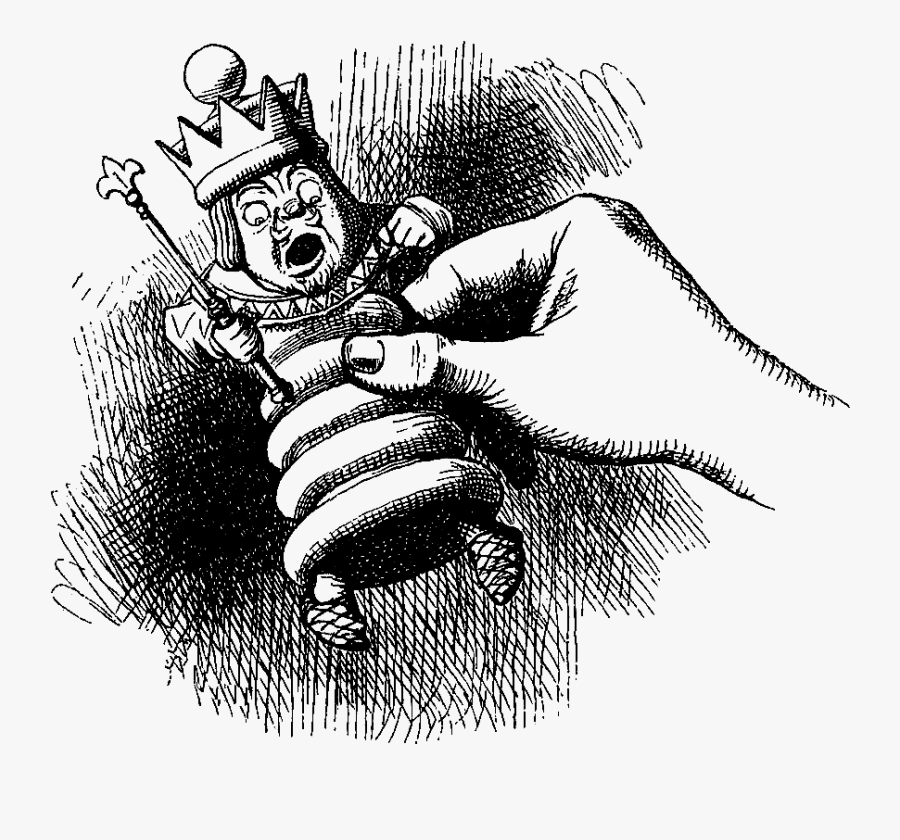 Alice Through The Looking Glass White King, Transparent Clipart