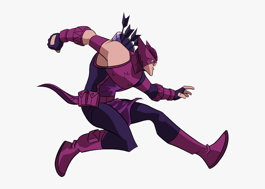 Avengers Earth"s Mightiest Heroes Hawkeye - Hawkeye Earth's Mightiest Heroes, Transparent Clipart