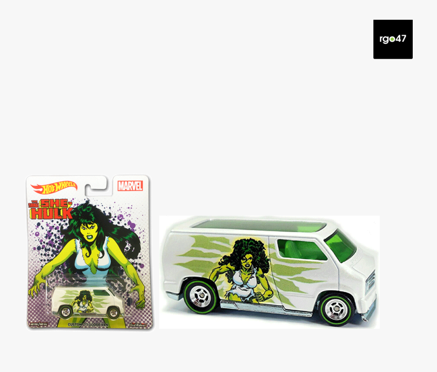 Monument Hot Wheels Marvel The Savage She-hulk Cus - Hot Wheels Marvel She Hulk, Transparent Clipart