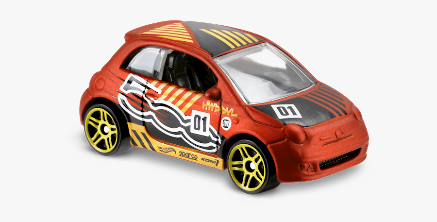 Abarth Fiat Hot Wheels, Transparent Clipart
