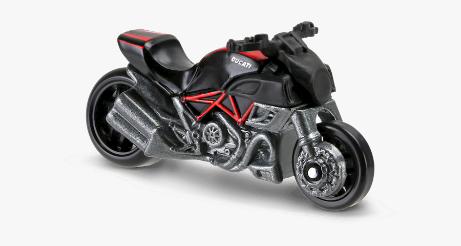 Ducati Diavel In Red - Hot Wheels Ducati Diavel, Transparent Clipart