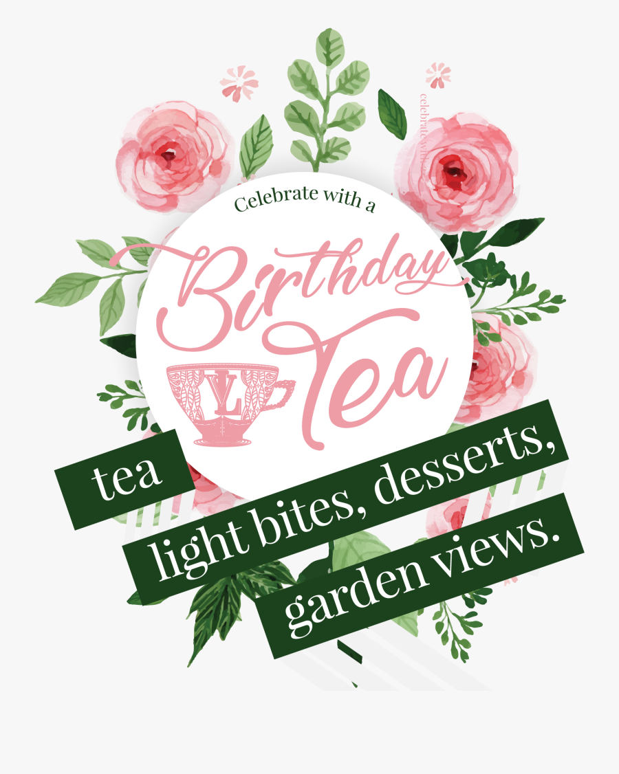 Tea Party Clipart Bring A Plate - Cake, Transparent Clipart