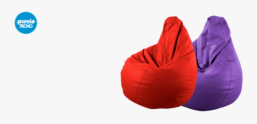 Hd Puff Pera - Red Beanbag Clipart, Transparent Clipart