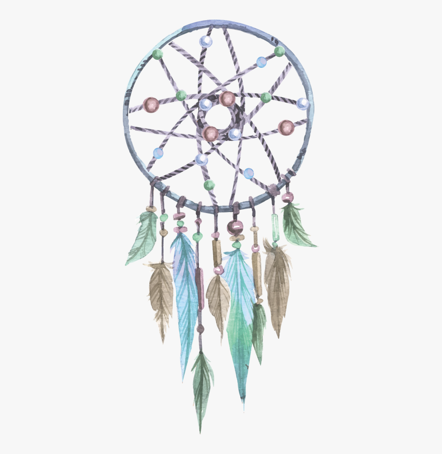 Dream Catcher Canvas Drawing, Transparent Clipart