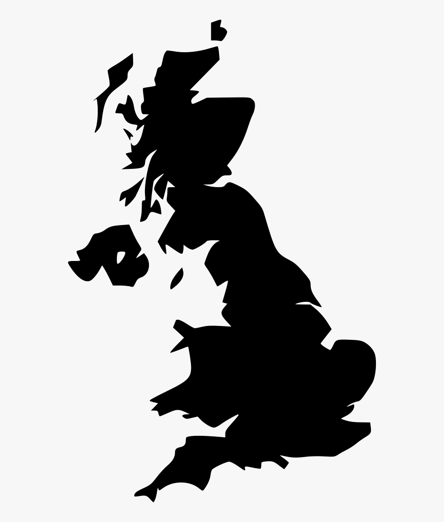 Transparent United Kingdom Png - Vector Map Of United Kingdom, Transparent Clipart