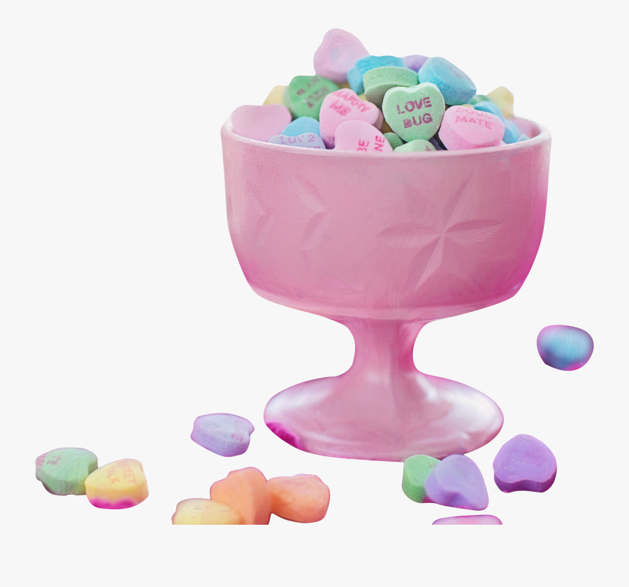 Colorful Heart Candies Png Image - Baby Mobile, Transparent Clipart