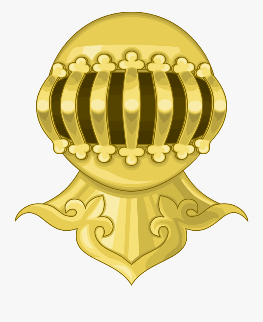 Helmet For Coat Of Arms, Transparent Clipart