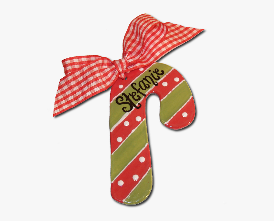 Christmas Candy Cane Ornament - Paper, Transparent Clipart