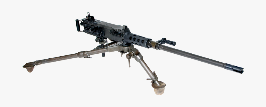 Clip Art Airsoft Browning M2 - Heavy Machine Gun, Transparent Clipart