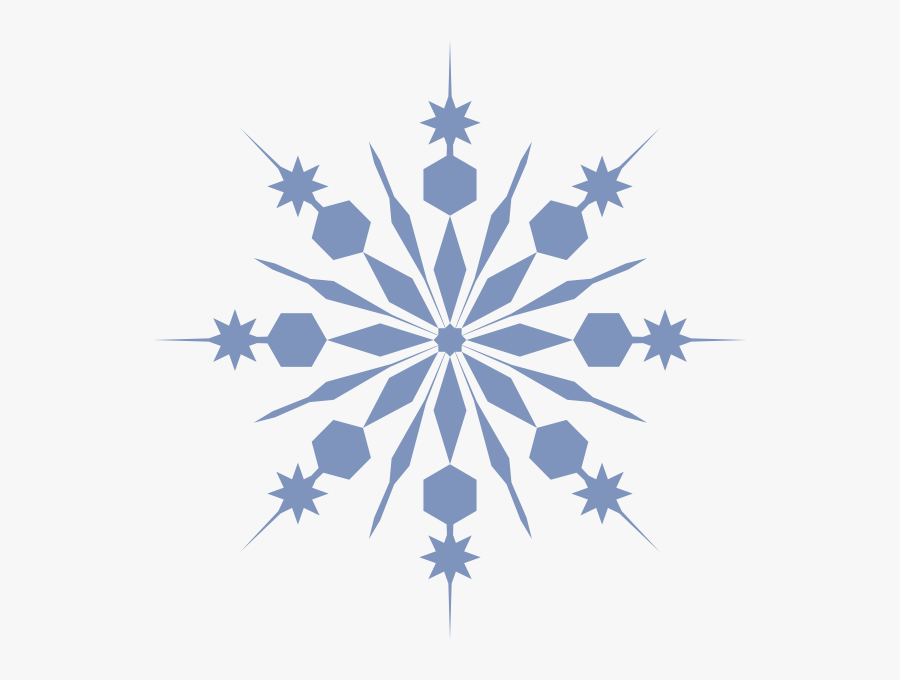 Transparent Background Snowflake Clip Art, Transparent Clipart