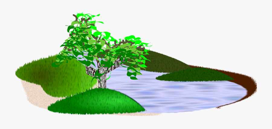 Scenery Clip Art , Png Download - Png Download Small Images Nature, Transparent Clipart