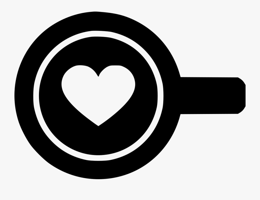 Barista Drink Top View - Coffee Love Icon, Transparent Clipart