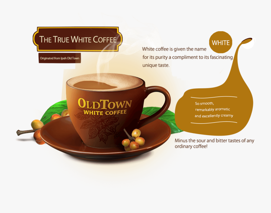 Oldtown White Coffee, Transparent Clipart