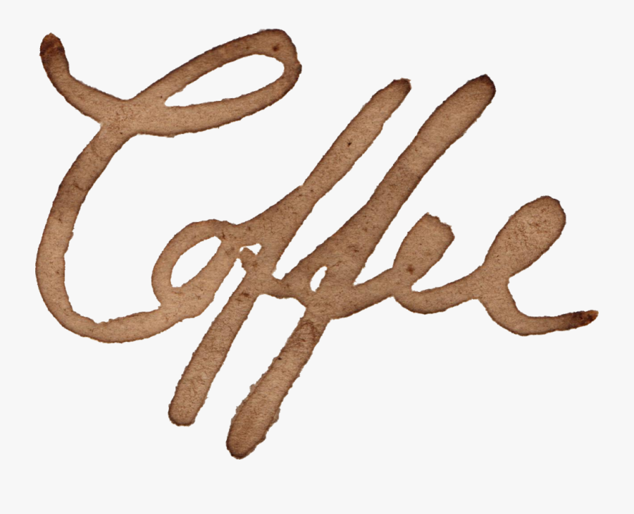 Transparent Coffee Transparent Png - Word Coffee Transparent Background, Transparent Clipart