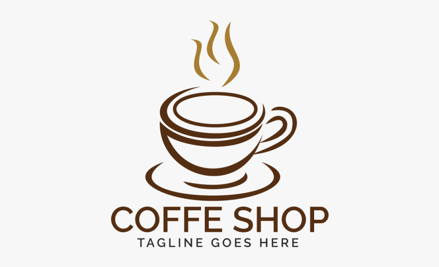 Coffee Shop Logo Design - Logo For Coffee Shop, Transparent Clipart