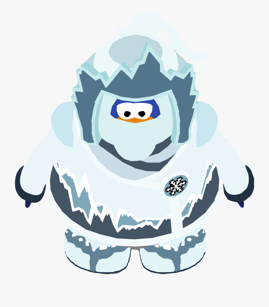 Ninja Club Penguin Wiki - Club Penguin Ice Suit, Transparent Clipart