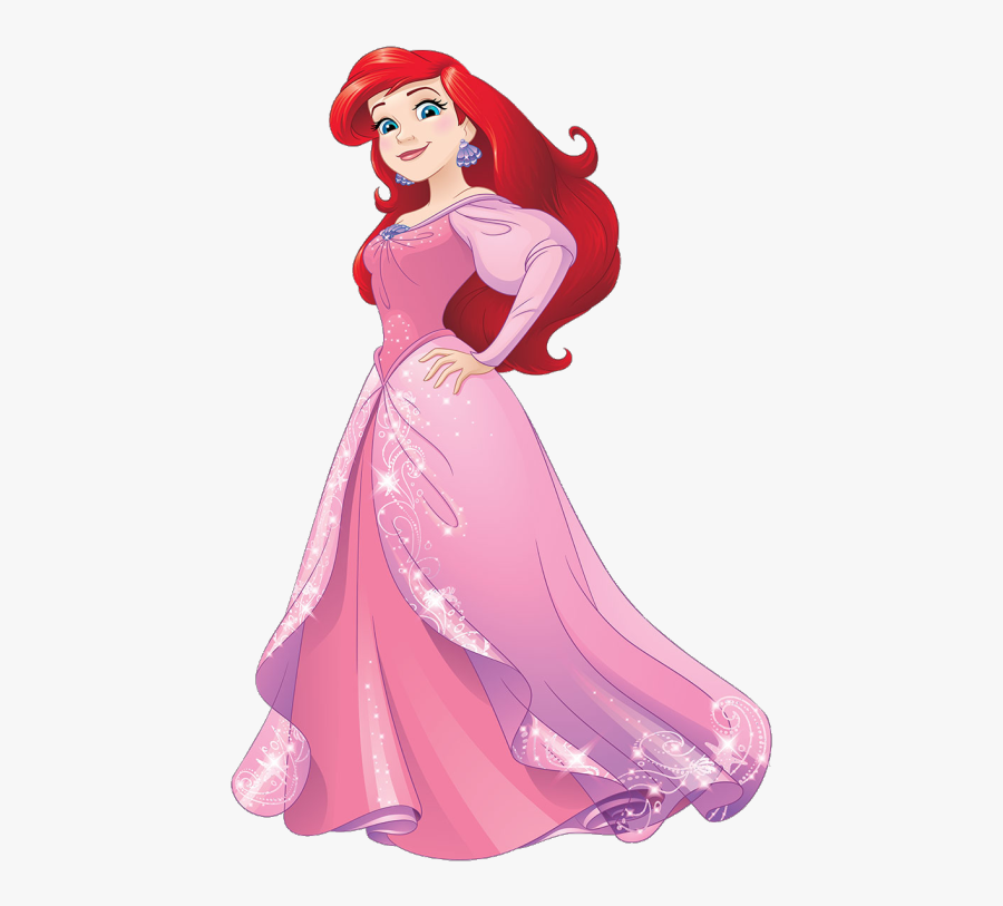 Disney Princesses - Little Mermaid Princess Ariel, Transparent Clipart