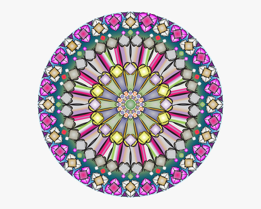 Clip Art How Art Can Be - Mandala, Transparent Clipart