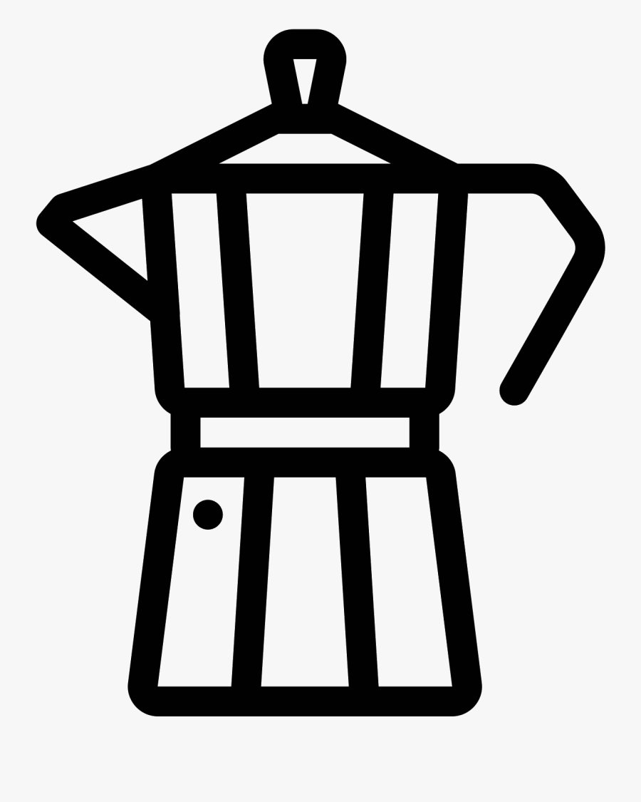 Moka Pot Icon, Transparent Clipart