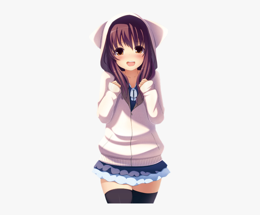 Anime Chica Kawaii Cute Tierna - Imágenes Png De Anime, Transparent Clipart