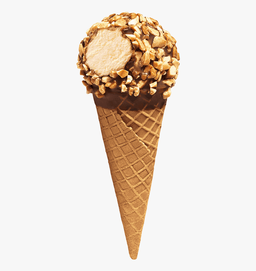 Big Dipper Vanilla Cone - Ice Cream Cone, Transparent Clipart