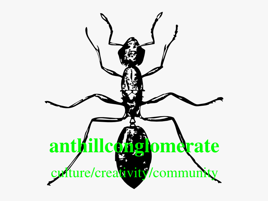 Ant Clip Art - Ant Black And White, Transparent Clipart