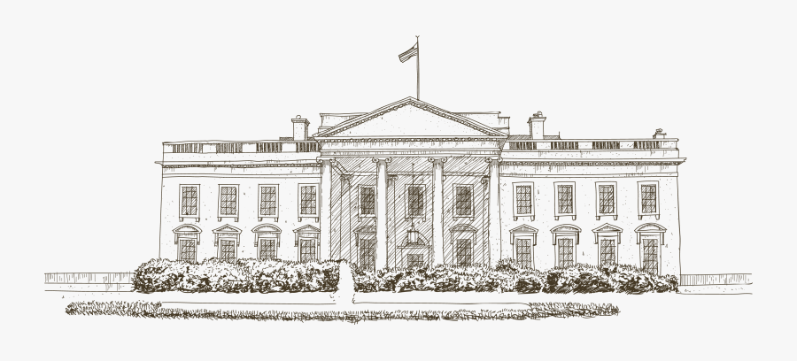 White House Euclidean Vector Icon - White House Drawing Png, Transparent Clipart