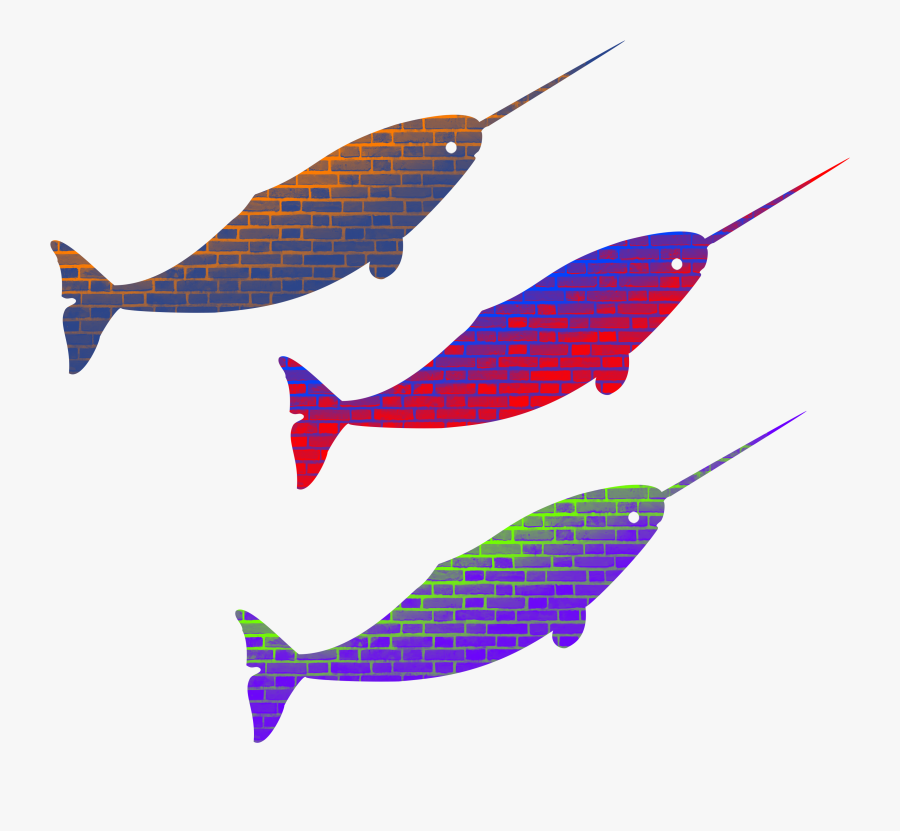 Clip Art Narwhal Watercolor - Swordfish, Transparent Clipart