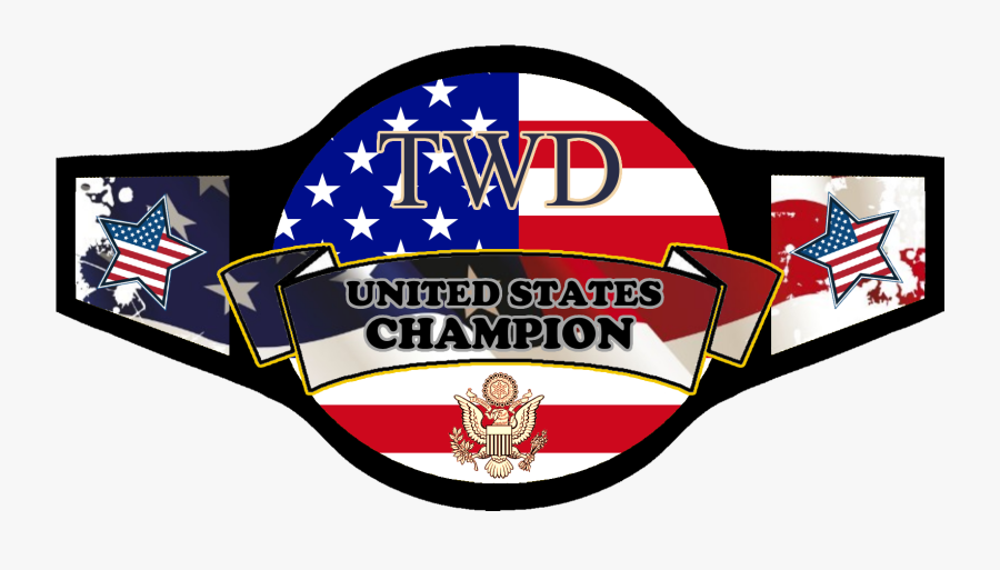 The Twd United States Championship Belt - Emblem, Transparent Clipart
